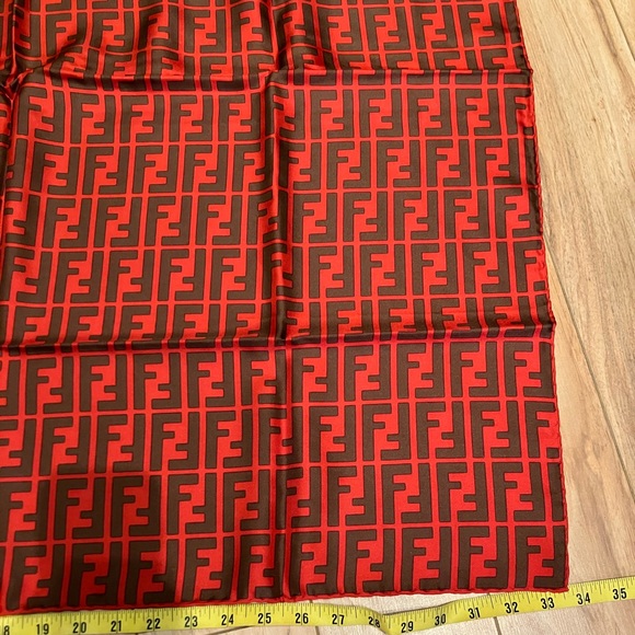 Fendi silk scarf